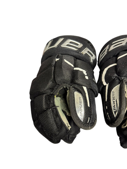 Bauer Supreme 3S Pro Junior Ice Hockey Gloves – 10” – Black – Used