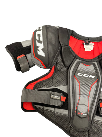 CCM FT370 Senior Ice Hockey Shoulder Pads – Large
