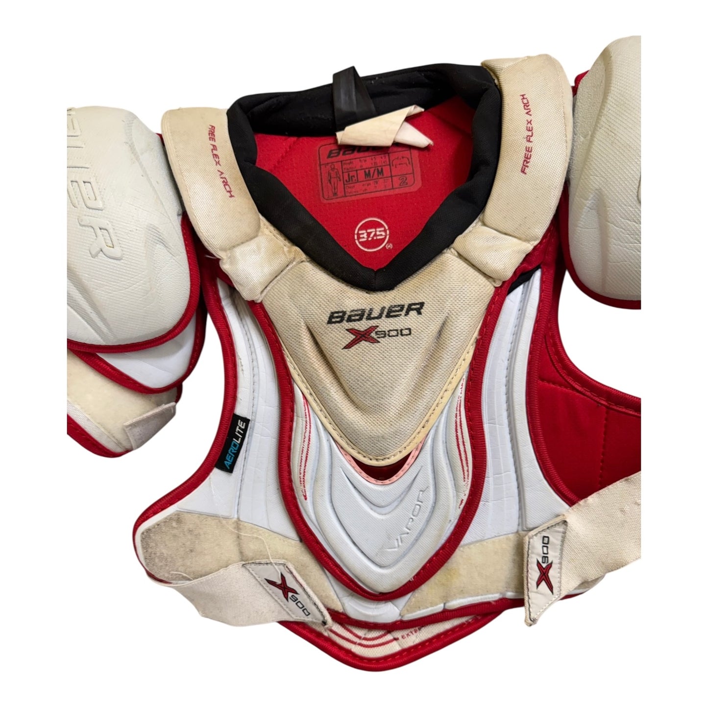 Bauer X900 Junior Ice Hockey Shoulder Pads Medium Used
