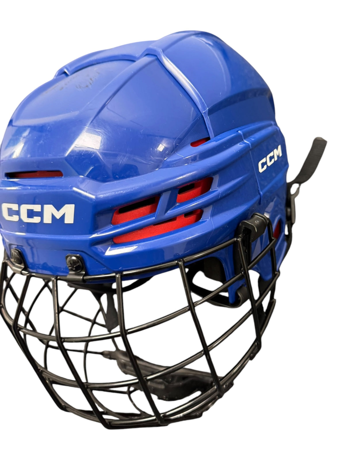 CCM Tacks 70 Senior Ice Hockey Helmet Small Blue