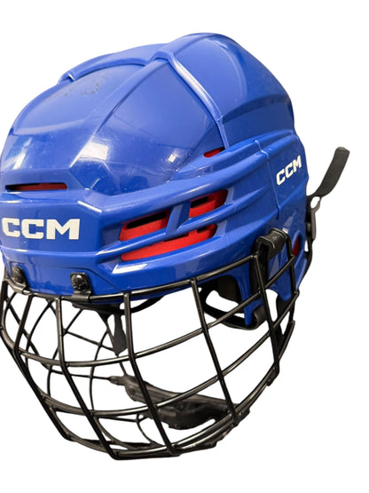 CCM Tacks 70 Senior Ice Hockey Helmet Small Blue