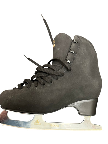Edea Overture Black Figure Skates – UK Size 3 (240)