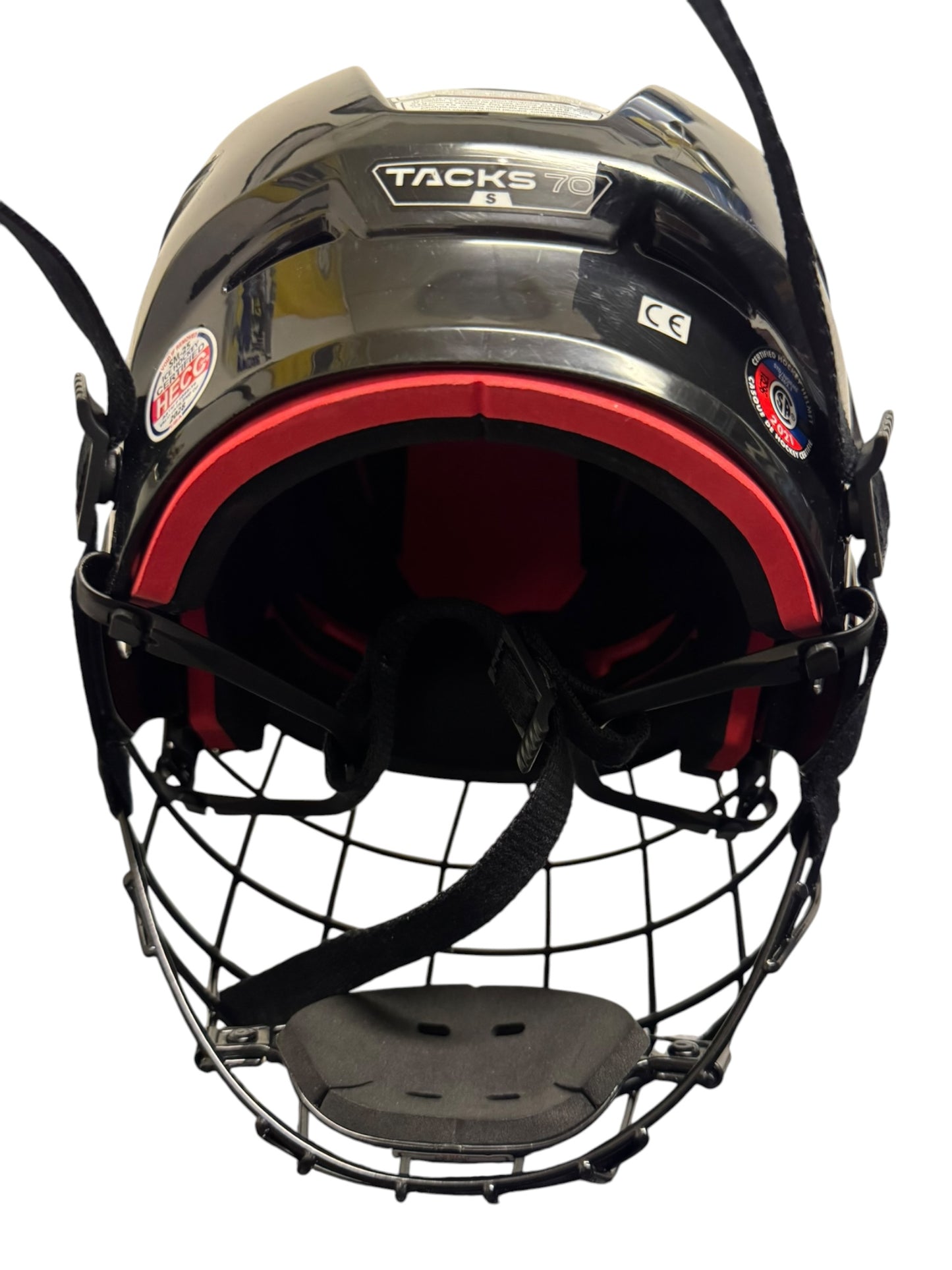 CCM Tacks 70 Ice Hockey Helmet – Small – Black