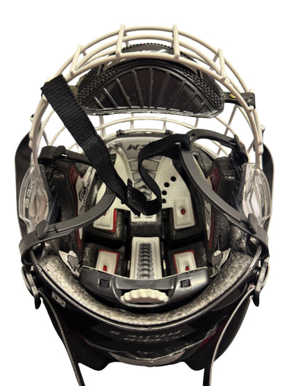 CCM FitLite Ice Hockey Helmet – Small – Black/Red – Like New