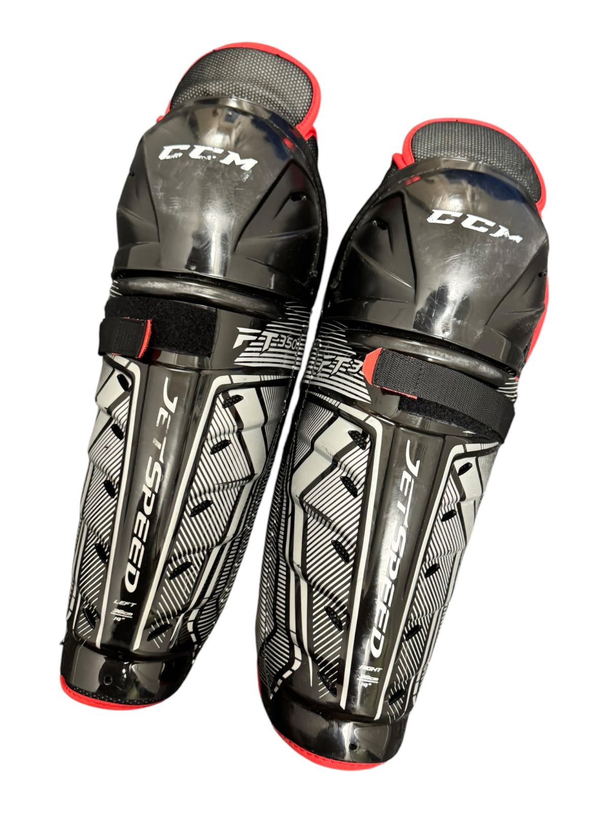 CCM FT350 Ice Hockey Shin Pads – 14”