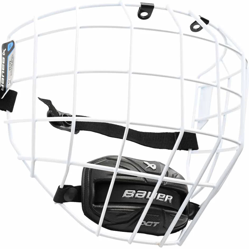 Bauer II Facemask S23 White Medium New