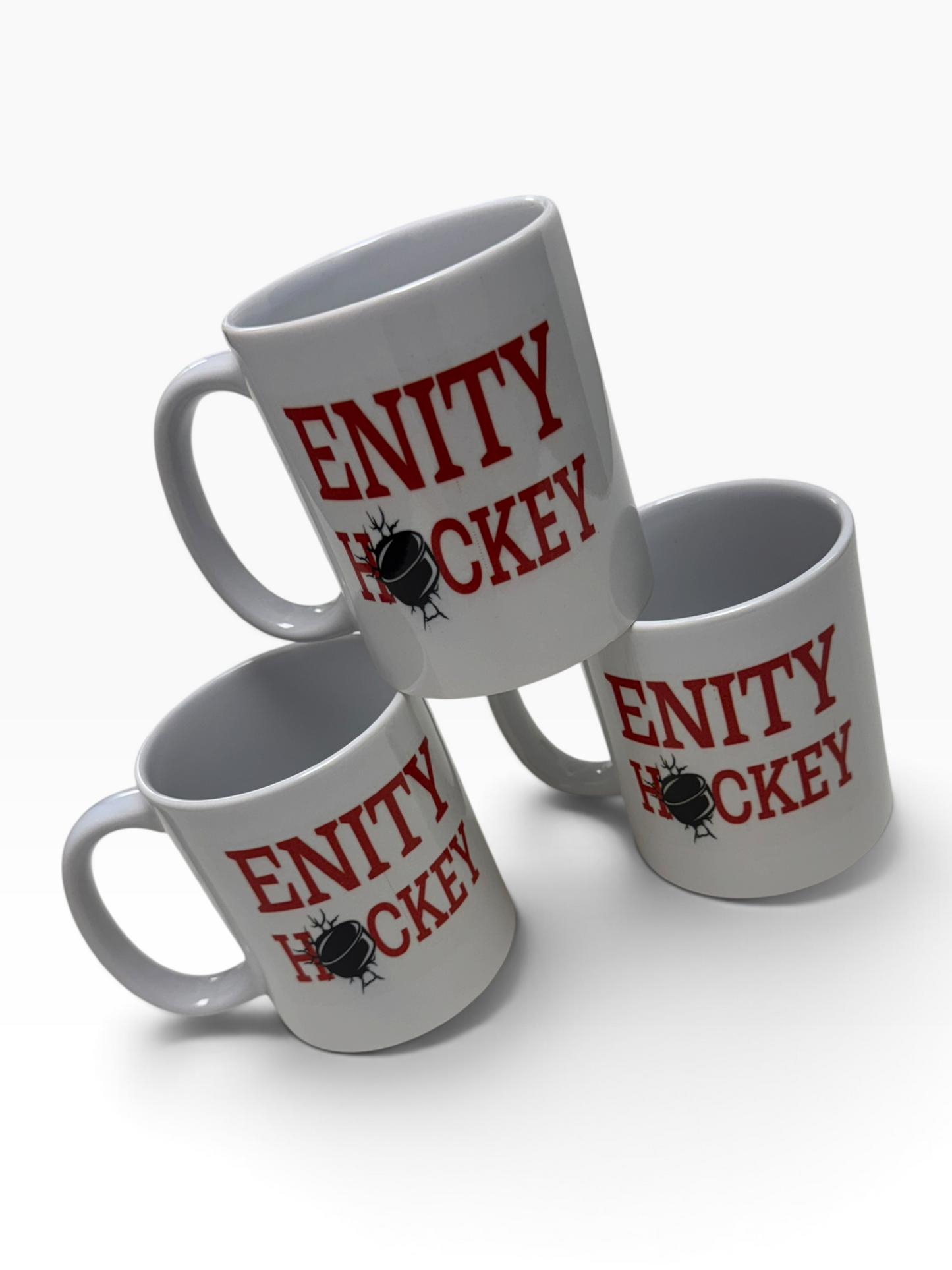 Enity Hockey Mug White Iconic Logo