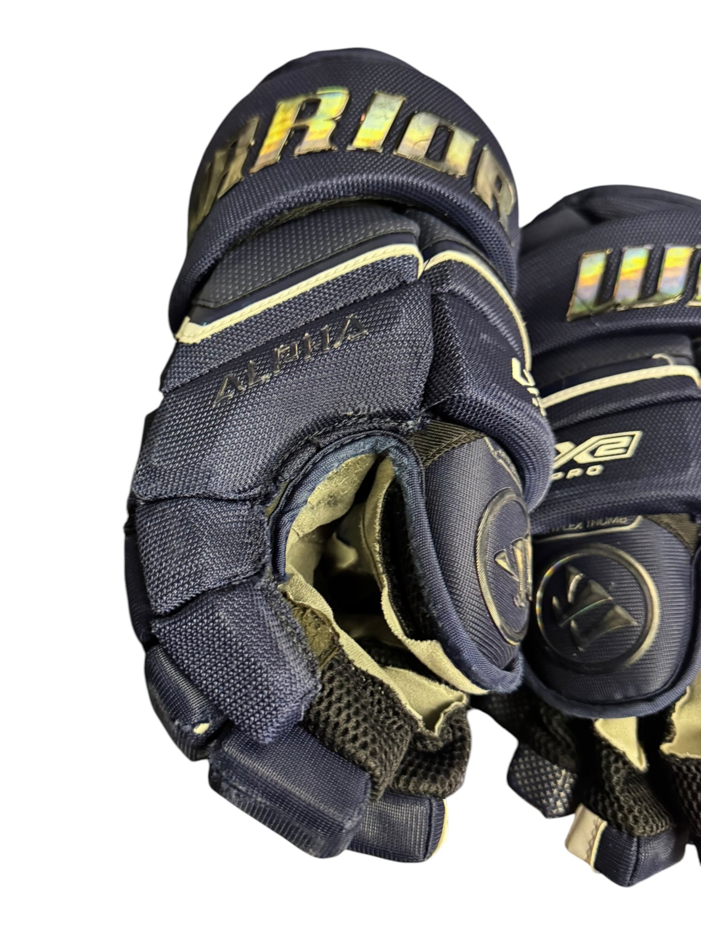 Warrior LX2 Pro Senior Ice Hockey Gloves – 14” – Pro Stock (Coventry Blaze)