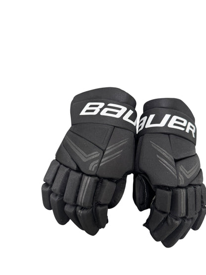 Bauer X S24 Senior Ice Hockey Gloves – 14” – Black – Used