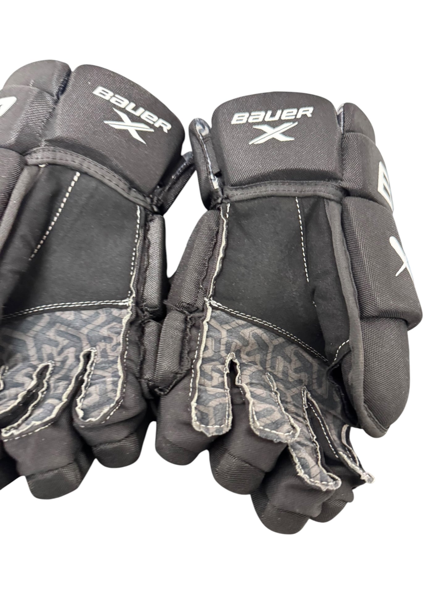 Bauer X S24 Senior Ice Hockey Gloves – 14” – Black – Used
