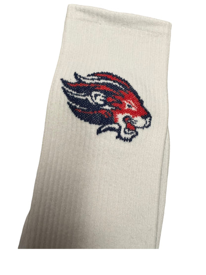 GB Ball Hockey Gym Socks – White – One Size