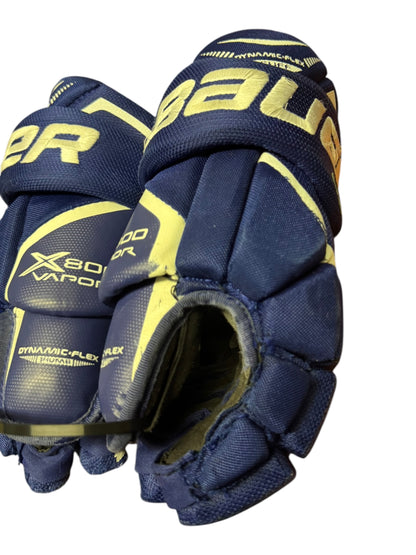 Bauer Vapor X800 Junior Ice Hockey Gloves 12” – Blue