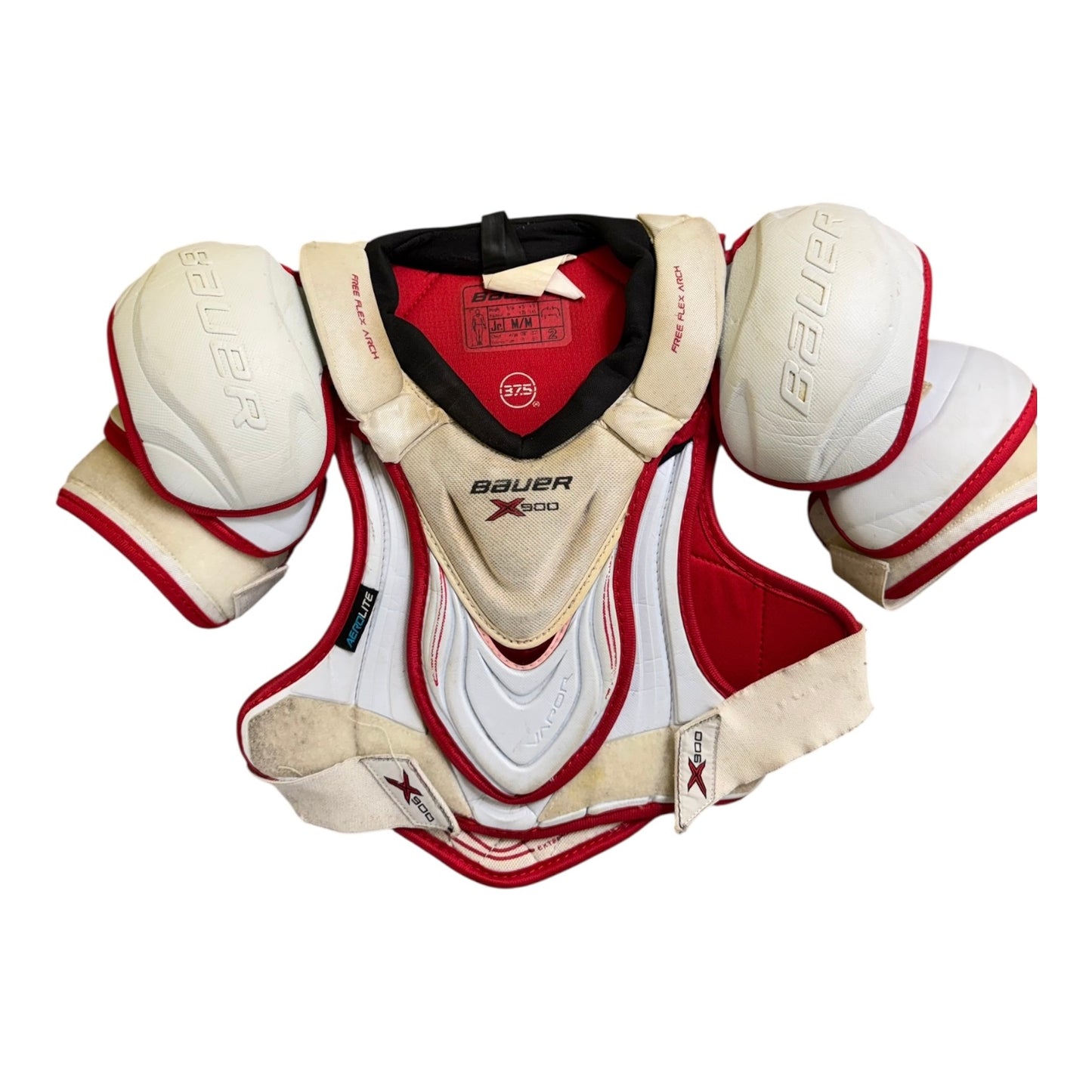 Bauer X900 Junior Ice Hockey Shoulder Pads Medium Used