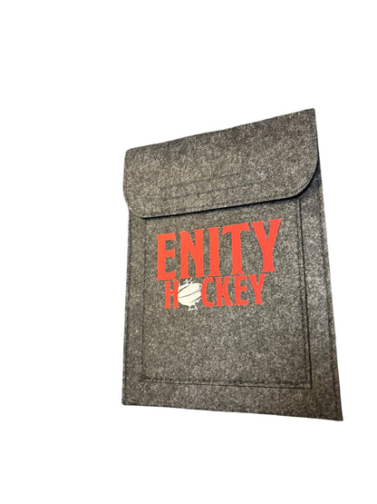 Enity Hockey IPad Felt Sleeve Black