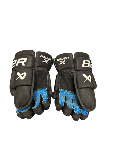 Bauer X S24 Junior Ice Hockey Gloves – 10” – Black