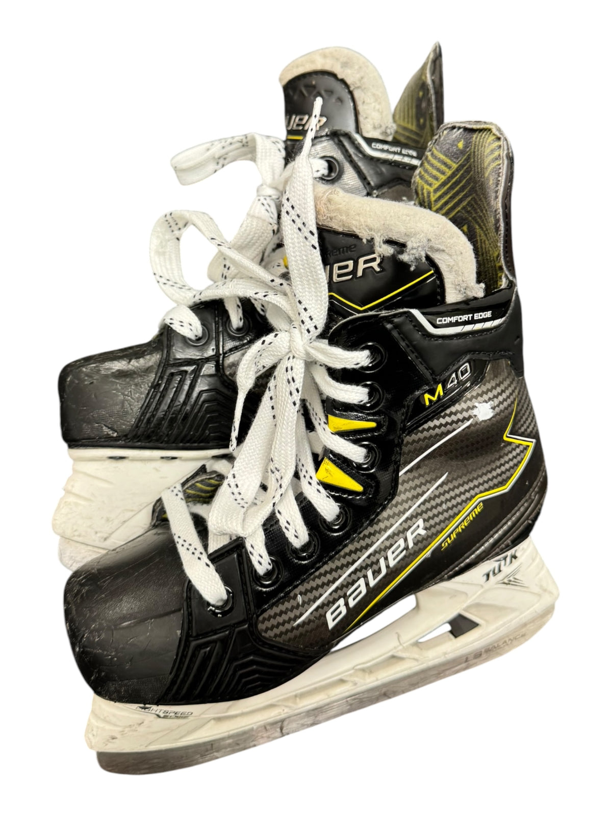 Bauer Supreme M40 Junior Ice Hockey Skates – Size 1 Fit EE