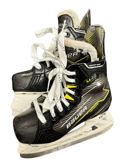 Bauer Supreme M40 Junior Ice Hockey Skates – Size 1 Fit EE