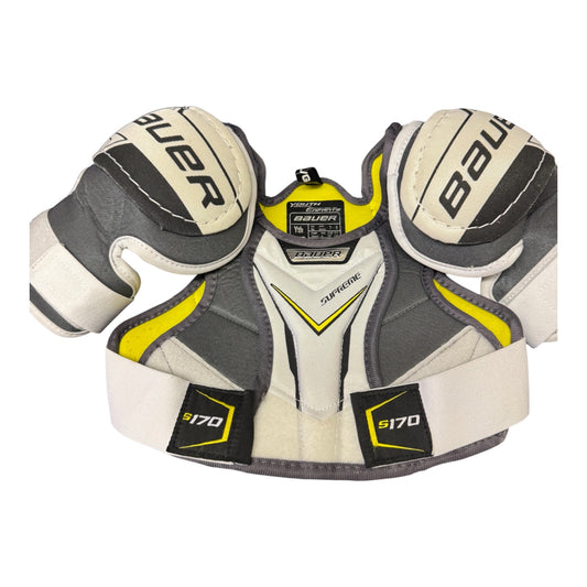 Bauer Supreme S170 Youth Ice Hockey Shoulder Pads Large – Excellent Condition