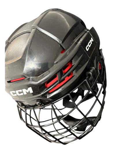CCM Tacks 70 Ice Hockey Helmet Small Black Used