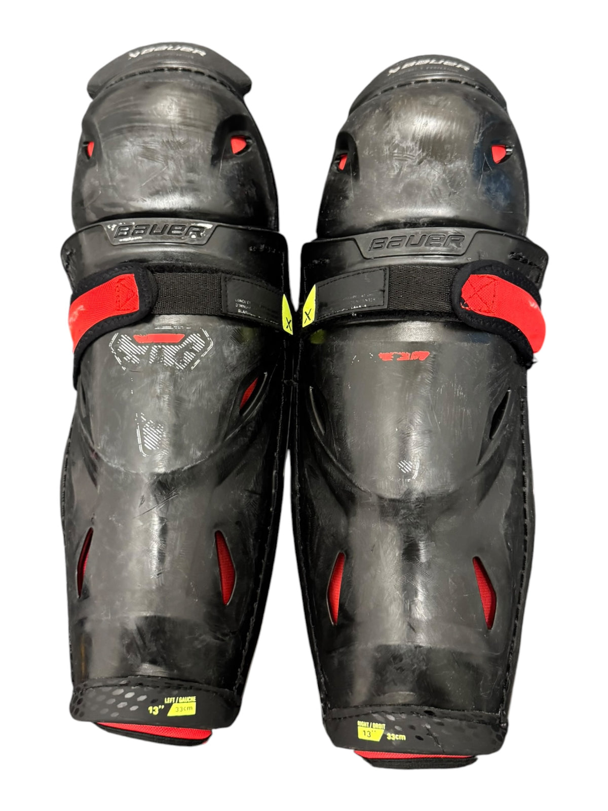 Bauer Vapor 3X Intermediate Ice Hockey Shin Pads – 13”
