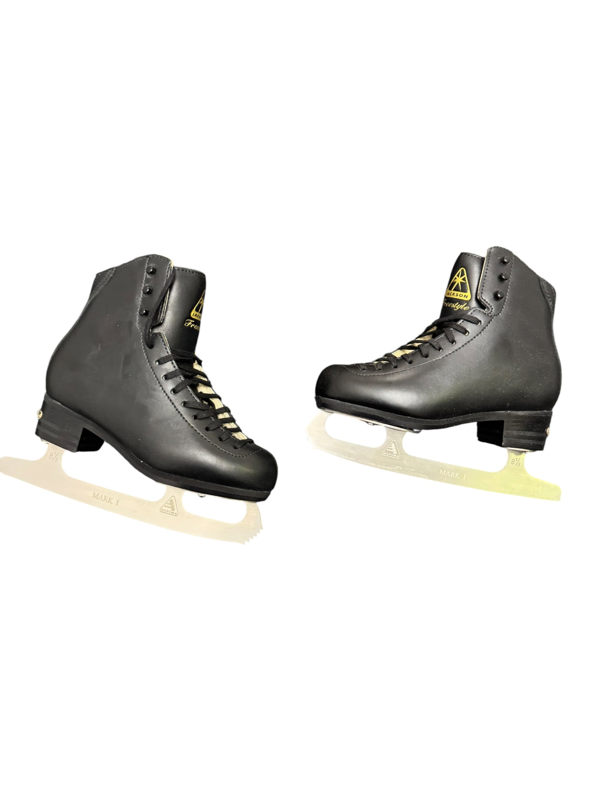Jackson Freestyle Figure Ice Skates – Black, Size 1.5