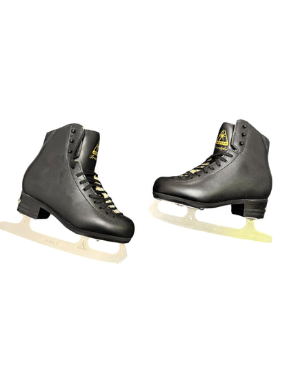 Jackson Freestyle Figure Ice Skates – Black, Size 1.5