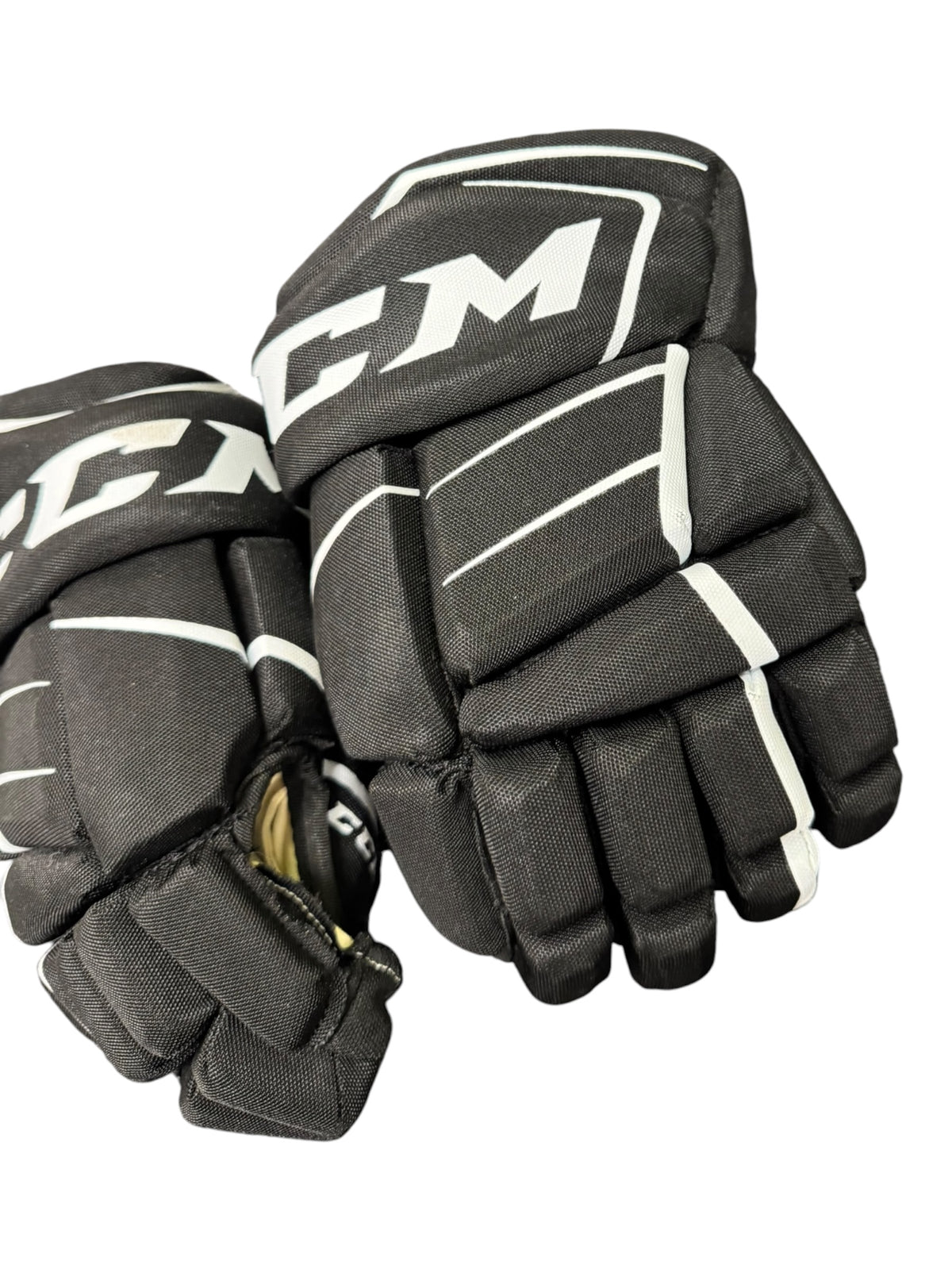 CCM FT350 Junior Ice Hockey Gloves – Black, 11”