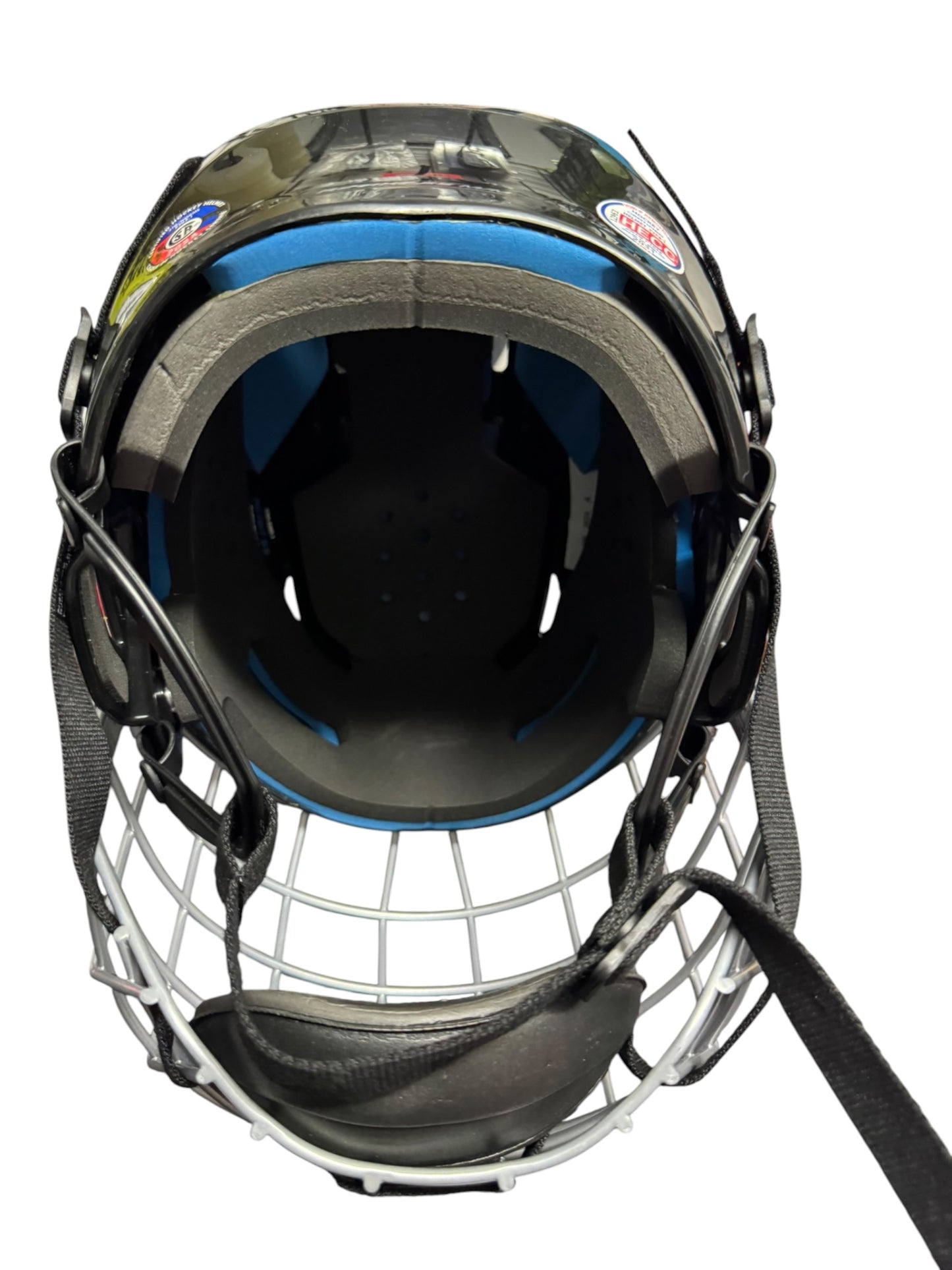 Bauer Re-Akt 55 Combo Ice Hockey Helmet – Medium – Black