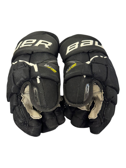 Bauer Supreme Ultrasonic Pro Stock Ice Hockey Gloves 14” Nottingham Panthers #27