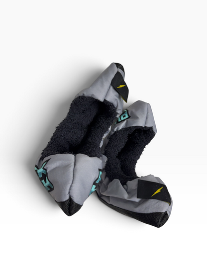Puck Yeah Ice Hockey Fabric Skate Guards – Grey – Junior