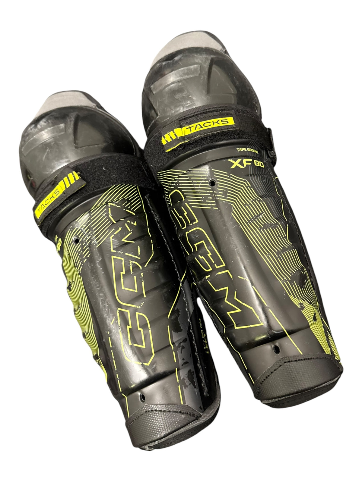 CCM XF80 Junior Ice Hockey Shin Pads – 11”