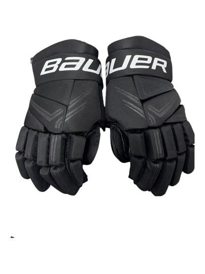 Bauer X S24 Senior Ice Hockey Gloves – 14” – Black – Used