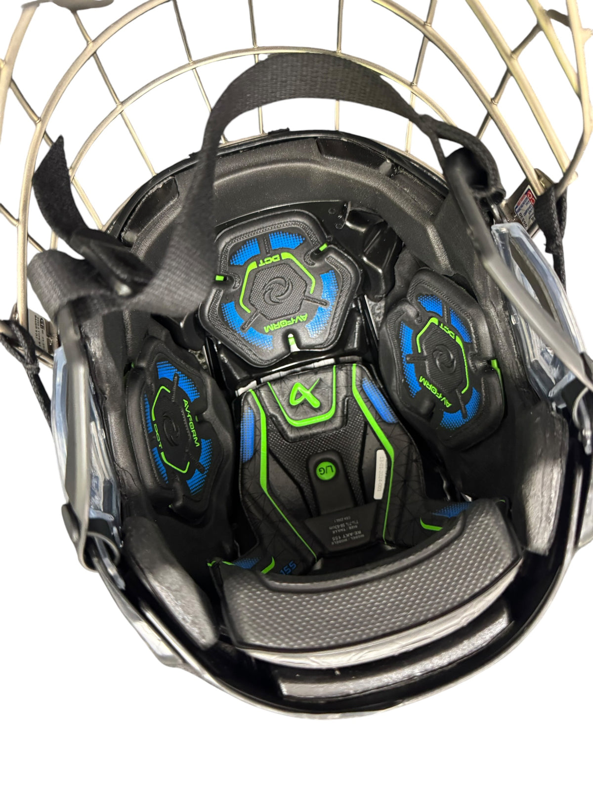 Bauer Re-Akt 155 Ice Hockey Helmet – Large – Black