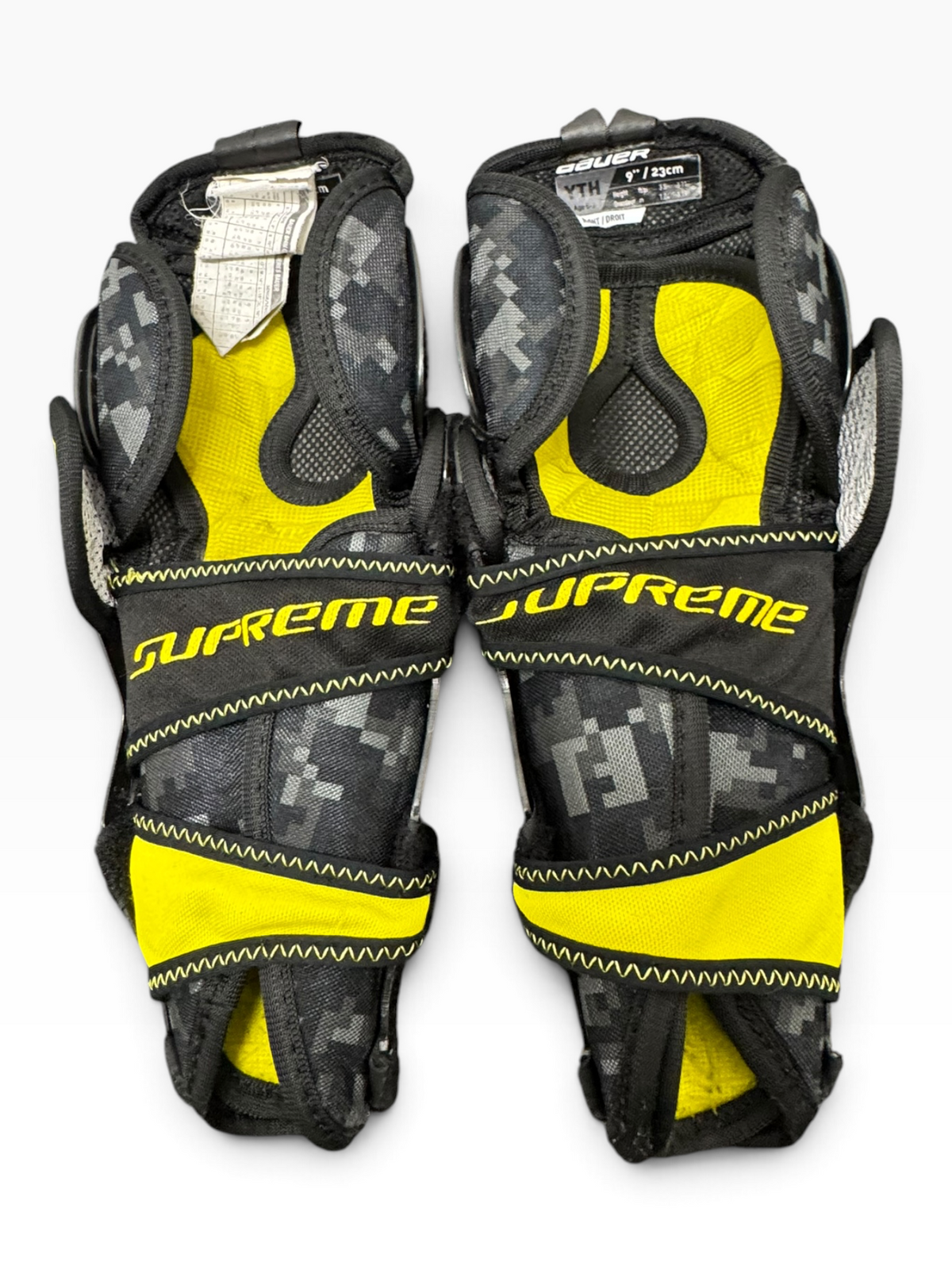 Bauer Supreme Mach Youth Ice Hockey Shin Pads – 9”