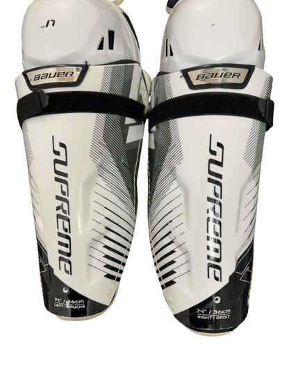 Bauer Supreme Elite Ice Hockey Shin Pads – 14”