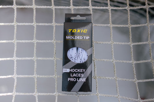 Toxic Hockey Ice Hockey Skate Laces White 72” to 120” Durable