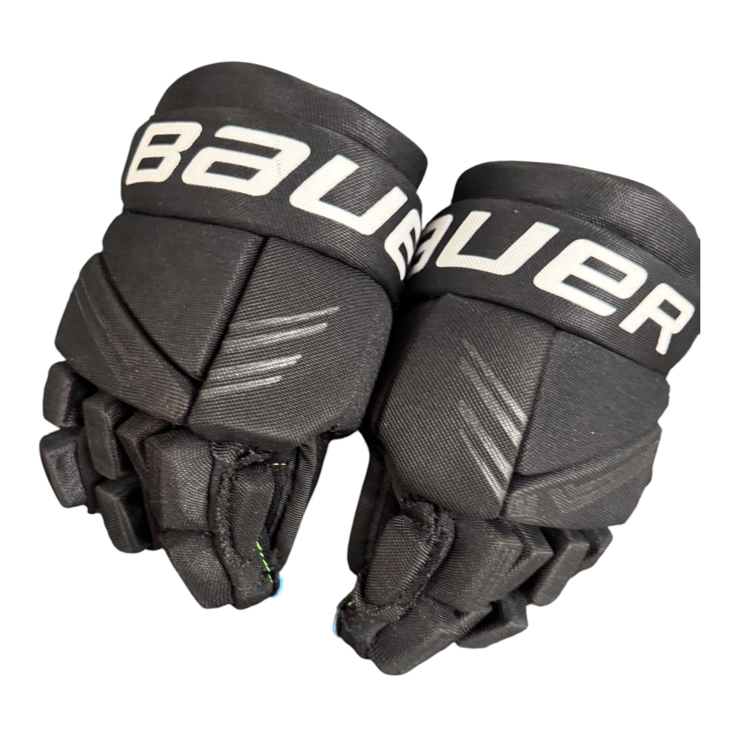 Bauer X S24 Youth Ice Hockey Gloves – 8” – Black/Blue