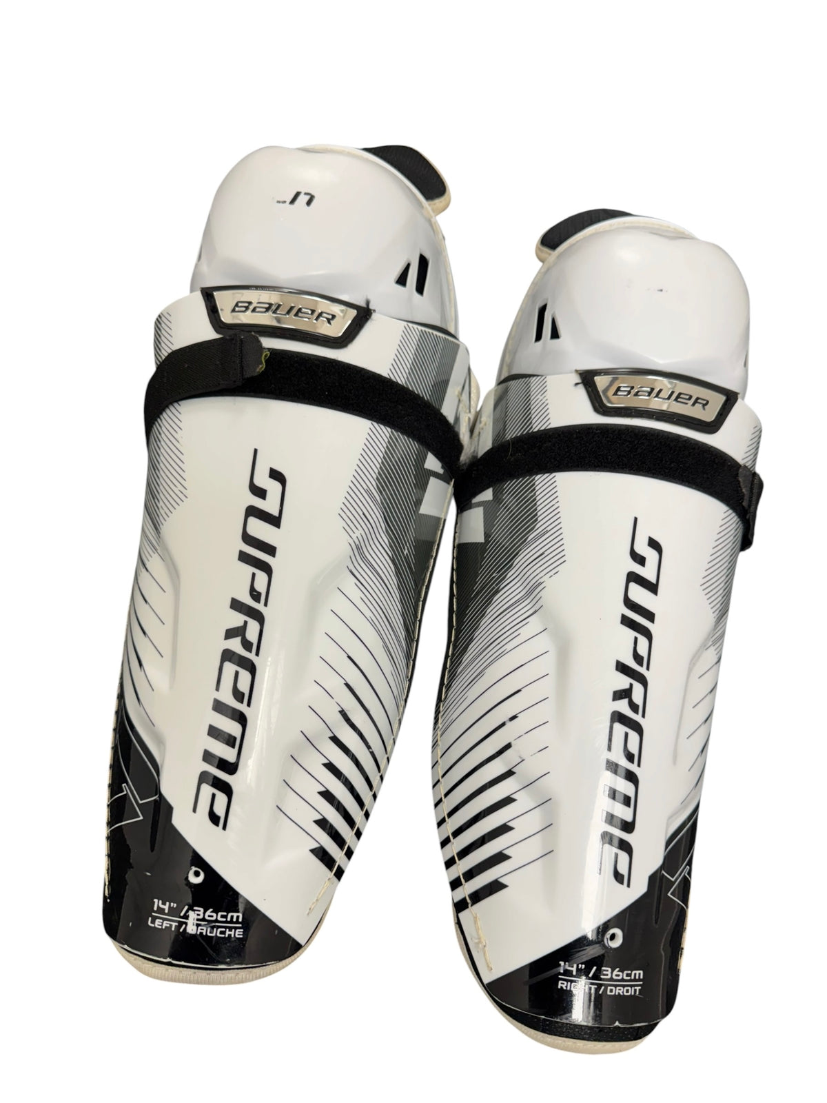Bauer Supreme Elite Ice Hockey Shin Pads – 14”