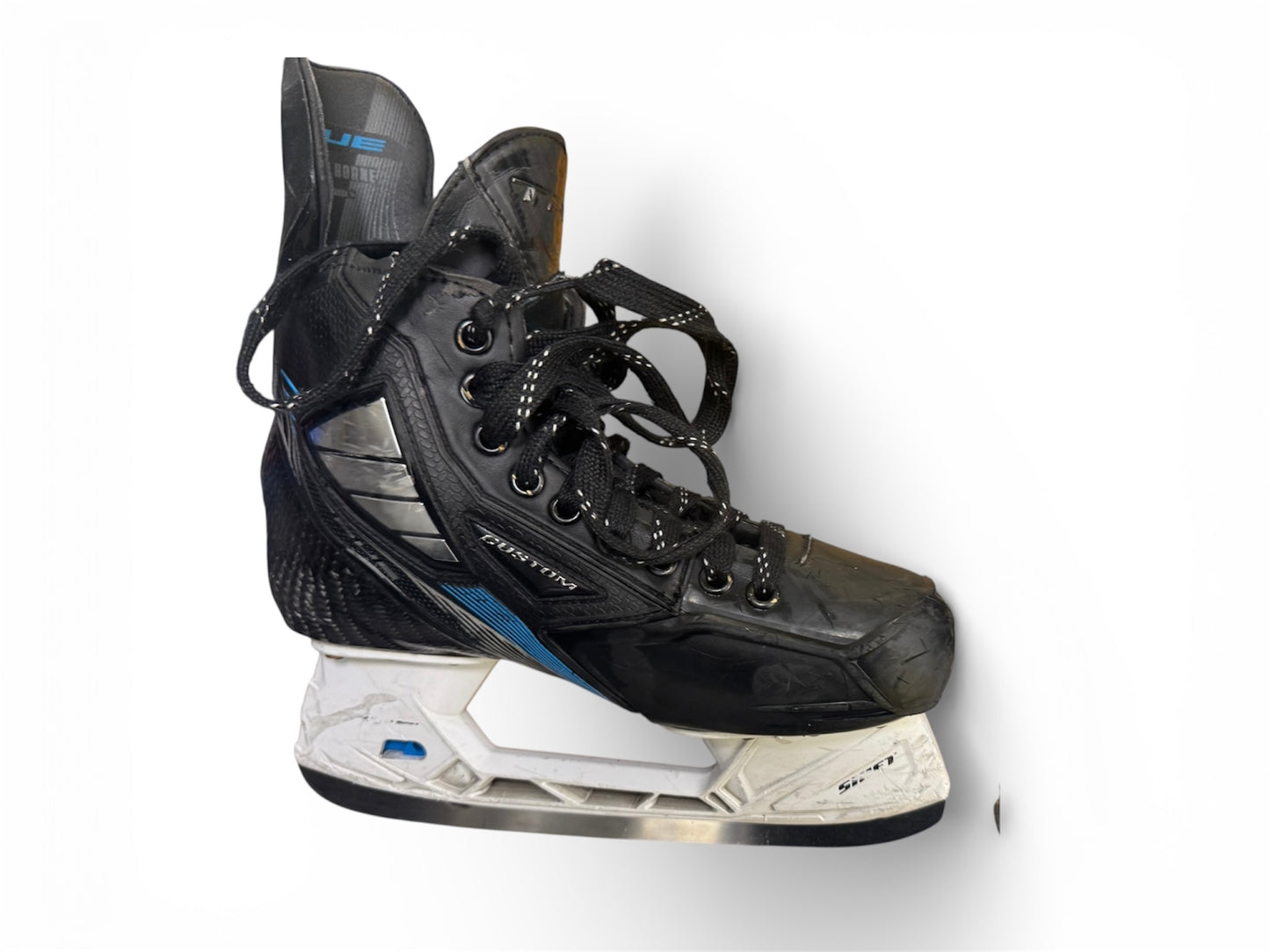 True Custom Senior Ice Hockey Skates – Black Size: 7.5 / 8.0