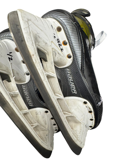 Bauer Supreme 3S Senior Ice Hockey Skates – Size 10 – Fit 1 – Pro Used