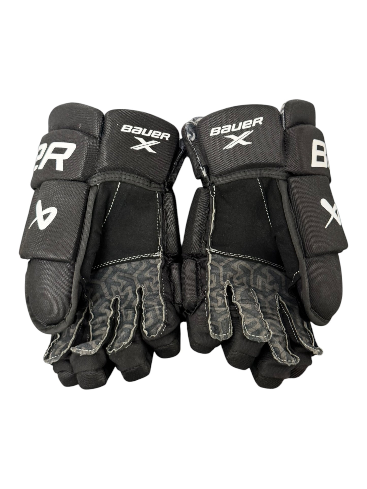 Bauer X S24 Senior Ice Hockey Gloves – 14” – Black – Used