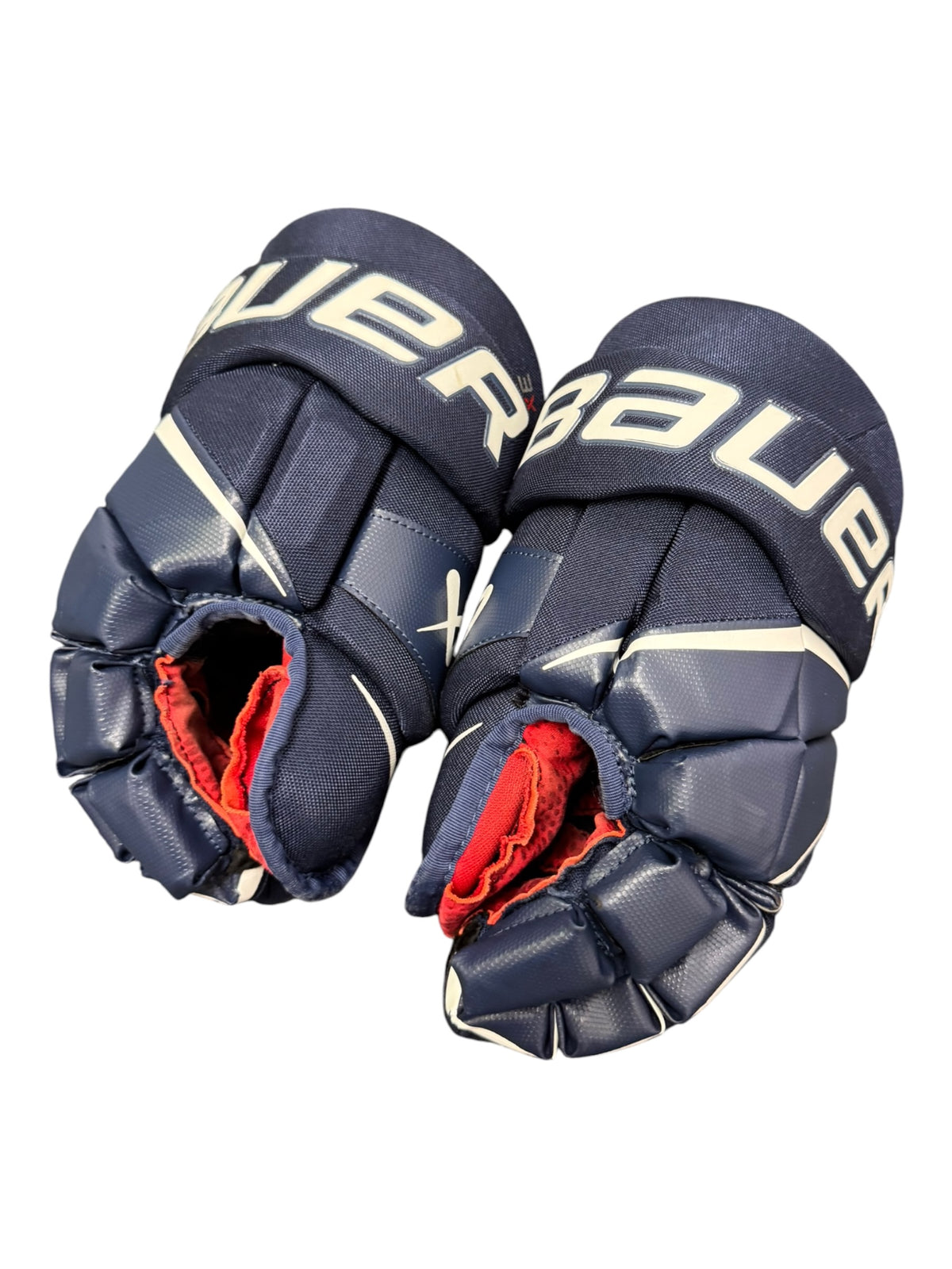 Bauer Vapor 3X Intermediate Ice Hockey Gloves – Navy, 13”