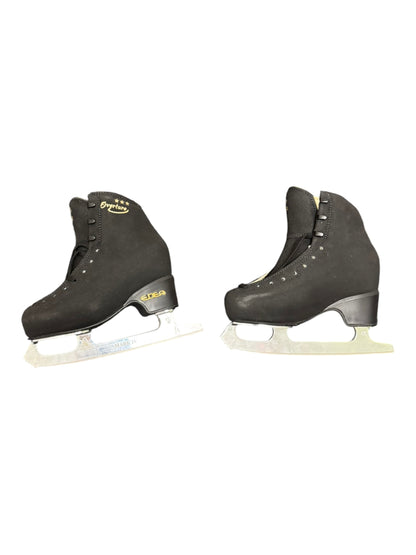 Edea Overture Youth Figure Skates Black Size 12 (200)