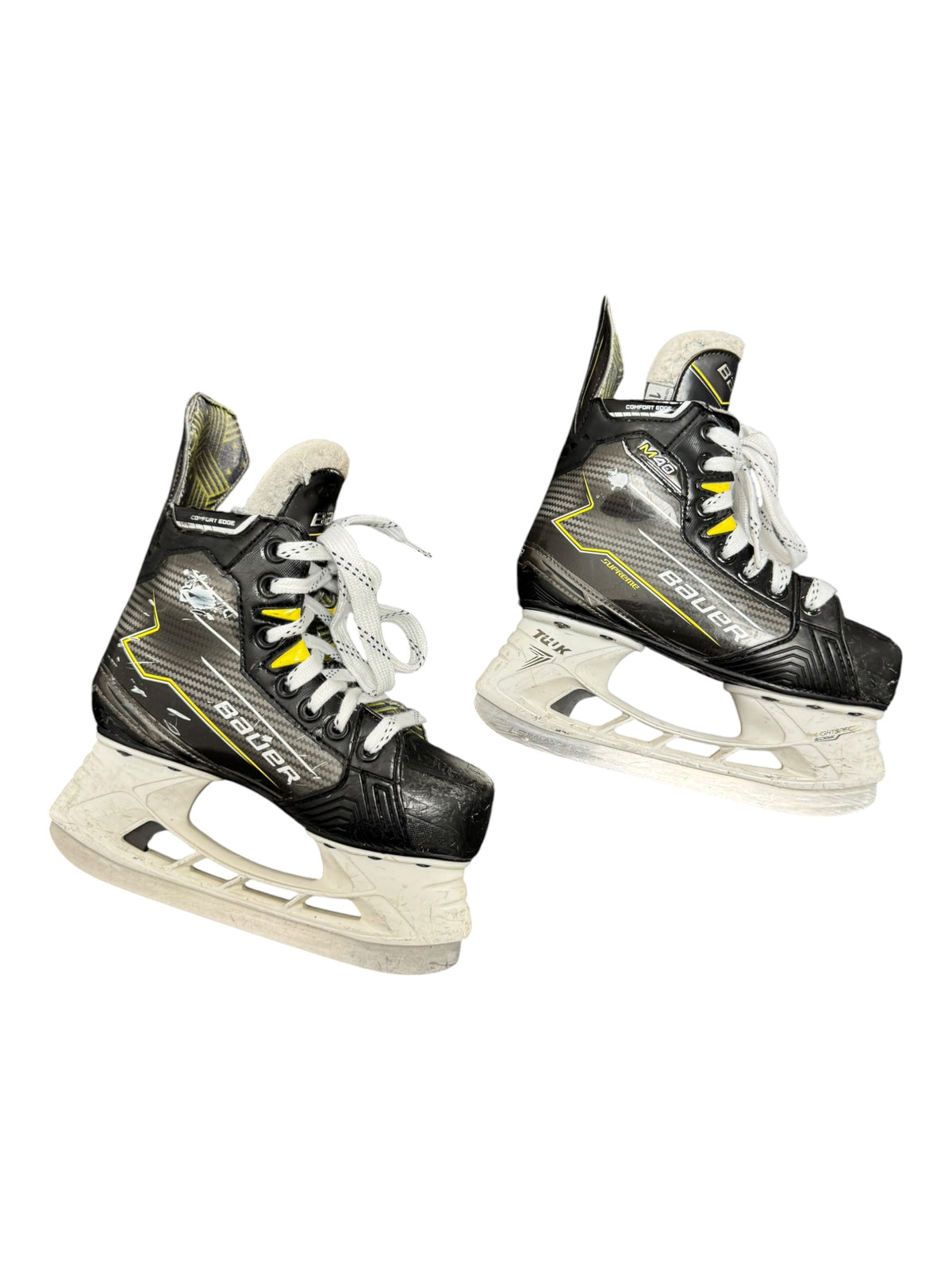 Bauer Supreme M40 Junior Ice Hockey Skates – Size 1 Fit EE