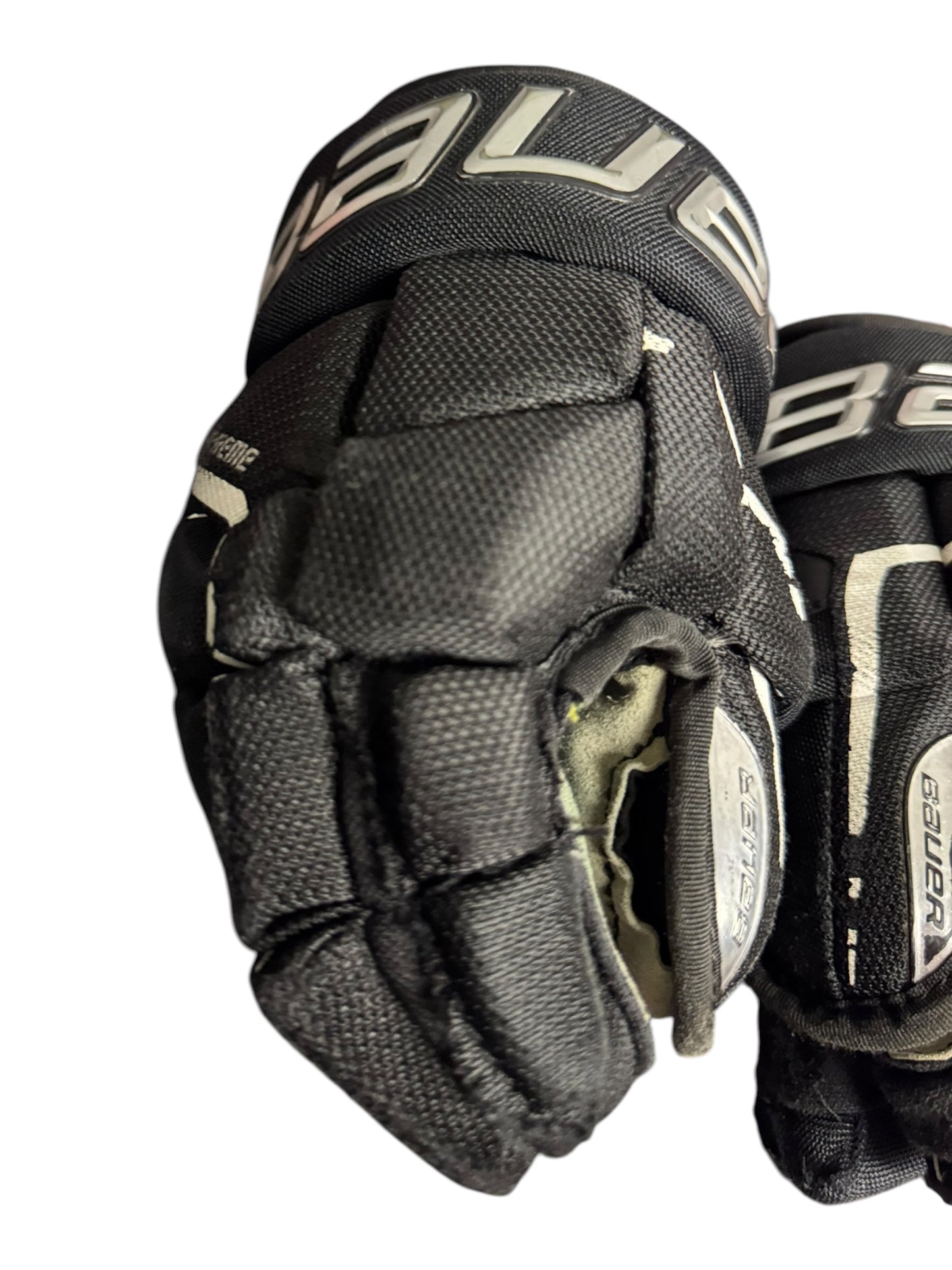Bauer Supreme 3S Pro Junior Ice Hockey Gloves – 10” – Black – Used
