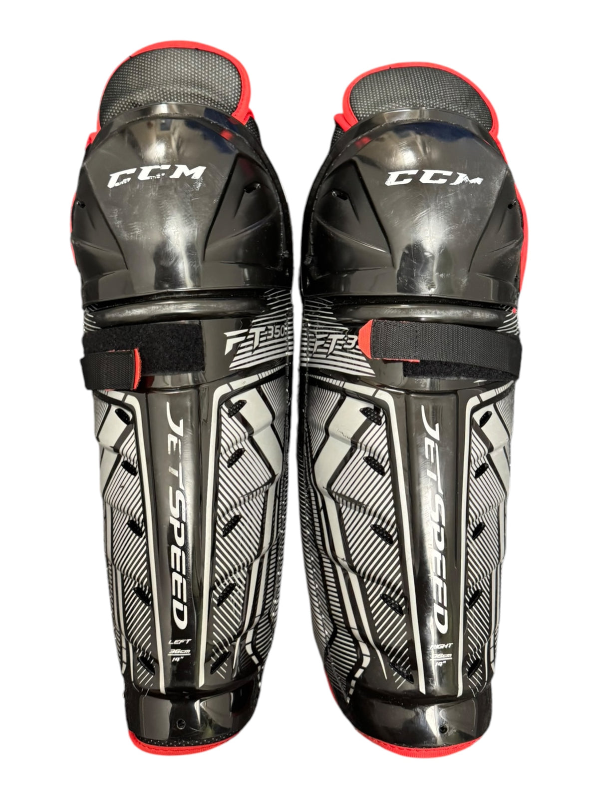 CCM FT350 Ice Hockey Shin Pads – 14”