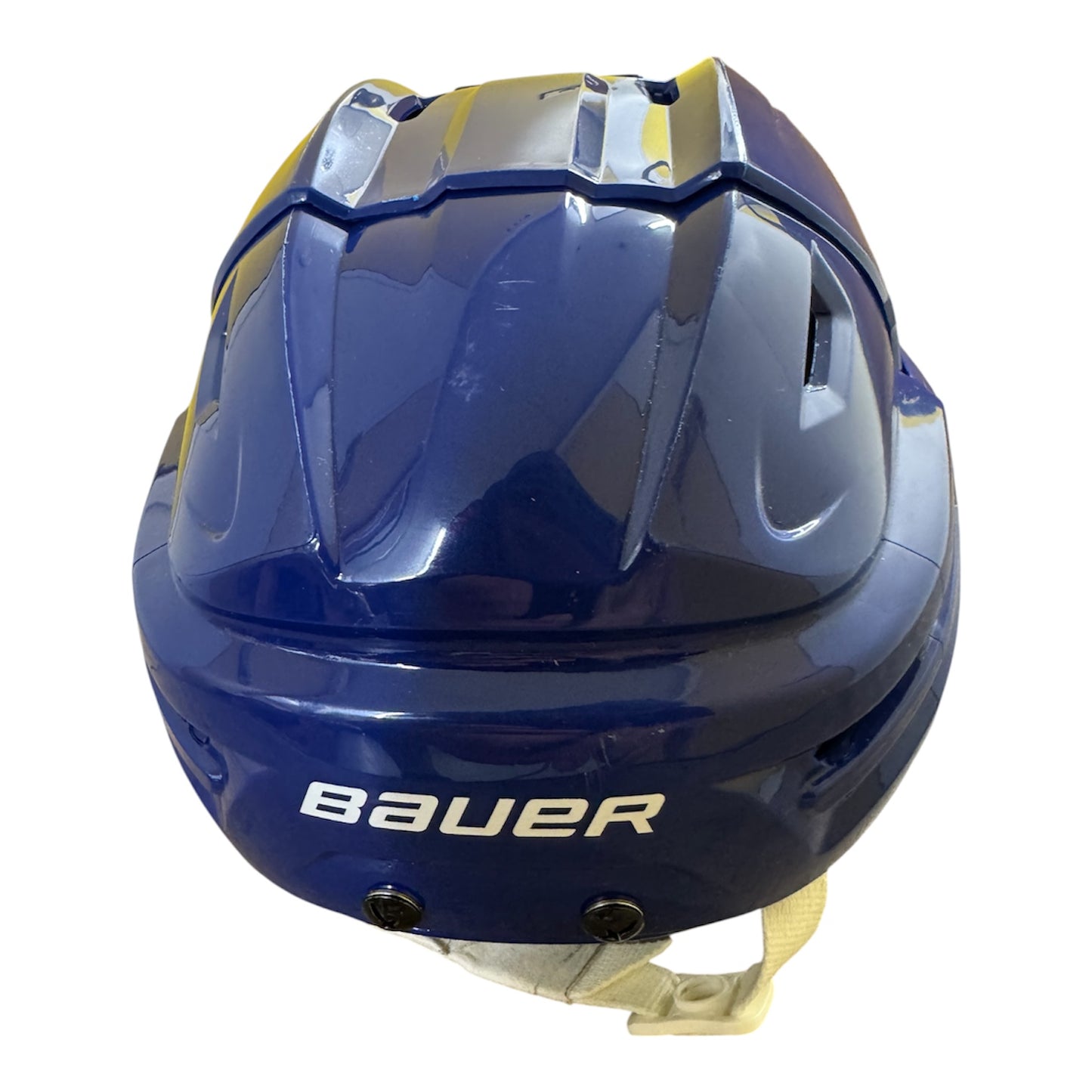 Bauer Re-Akt 65 Senior Ice Hockey Helmet Blue Excellent condition