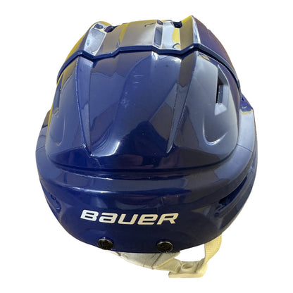 Bauer Re-Akt 65 Senior Ice Hockey Helmet Blue Excellent condition