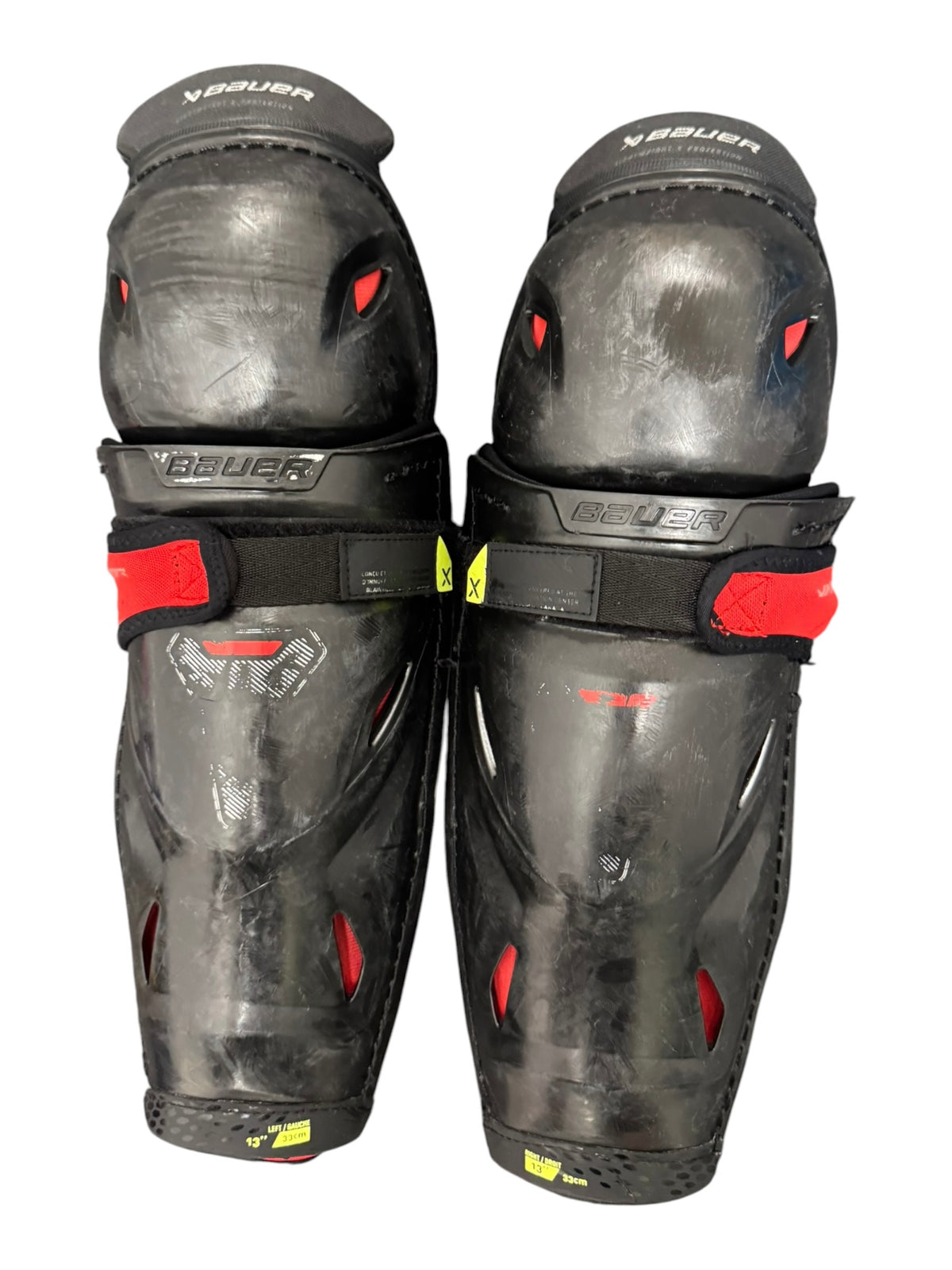 Bauer Vapor 3X Intermediate Ice Hockey Shin Pads – 13”