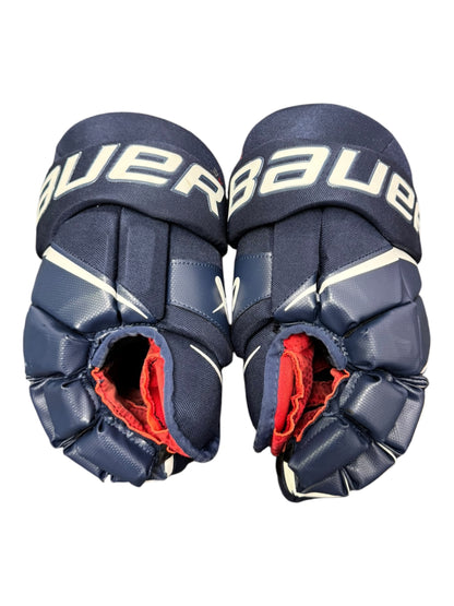 Bauer Vapor 3X Intermediate Ice Hockey Gloves – Navy, 13”